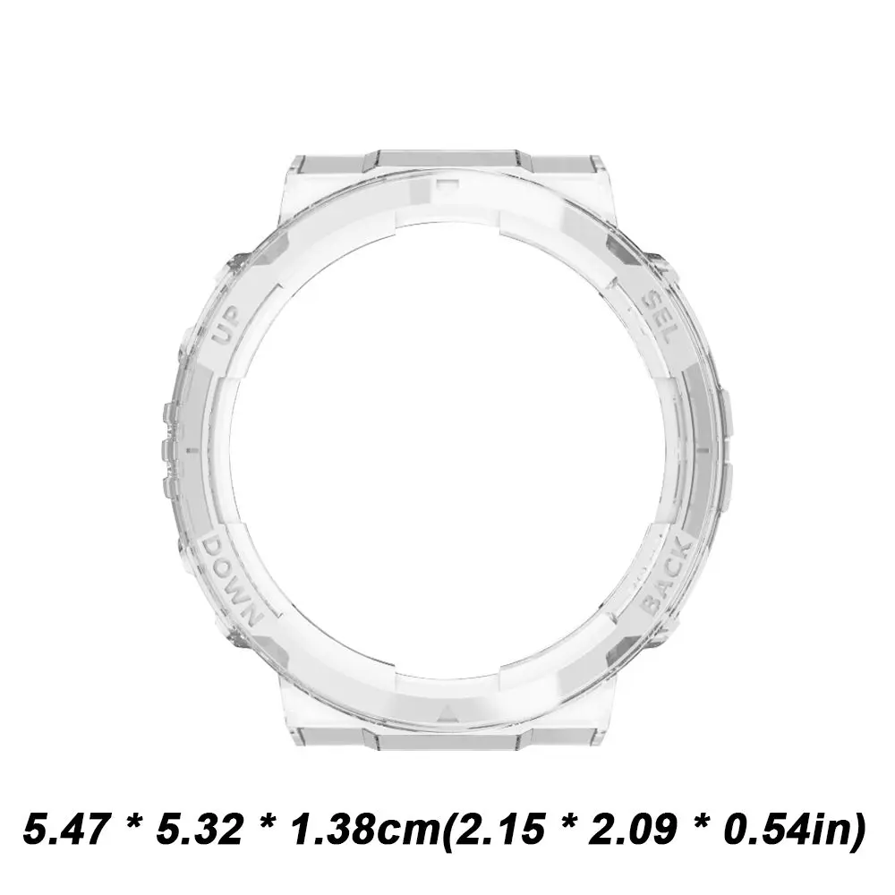 New PC Protective Case Anti-Scratch Frame Edge Shell Accessories Smart Watch Screen Protector for Amazfit Active Edge