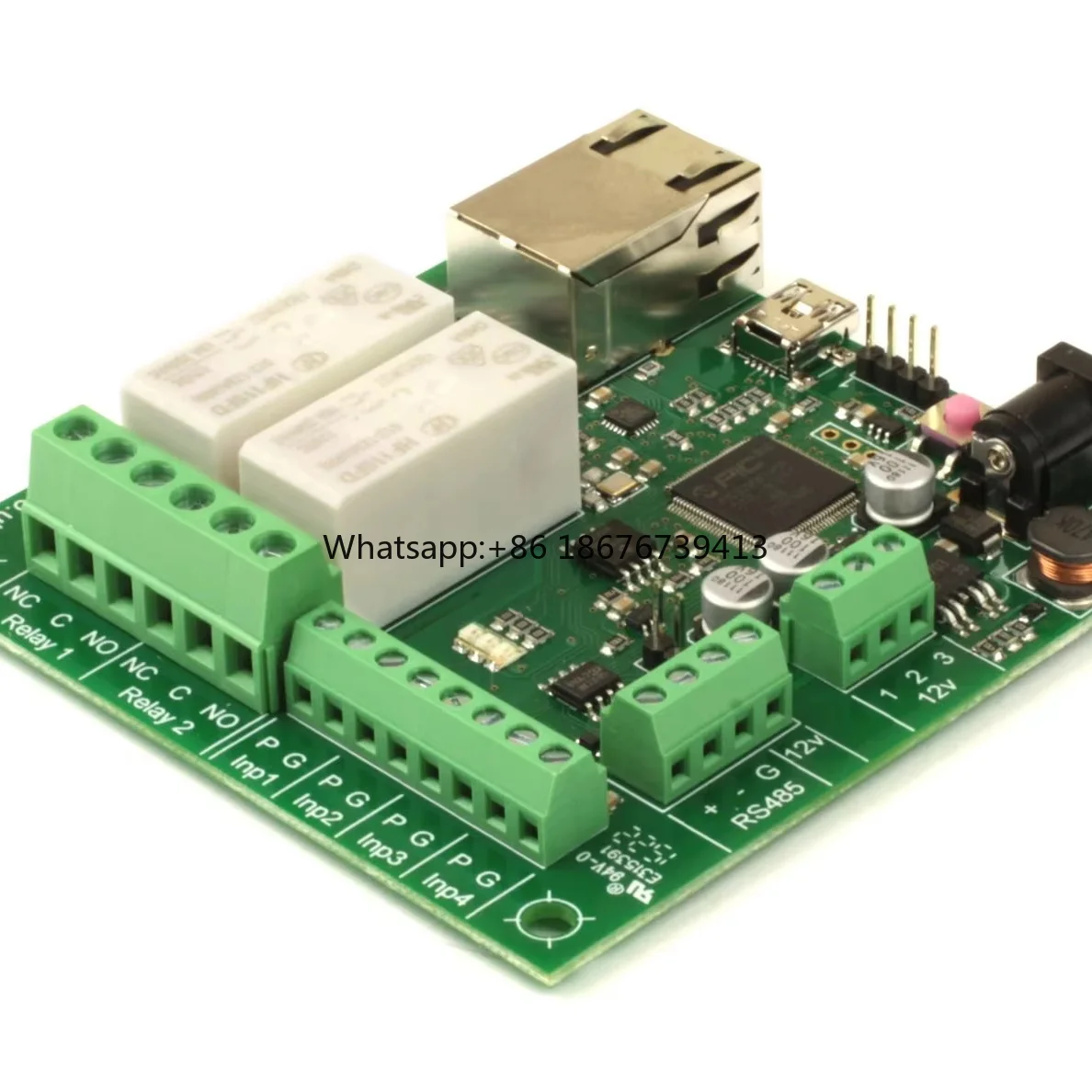 DS2242 - 2 X 16A Ethernet Relay Expansion Module Relay Module Development Board