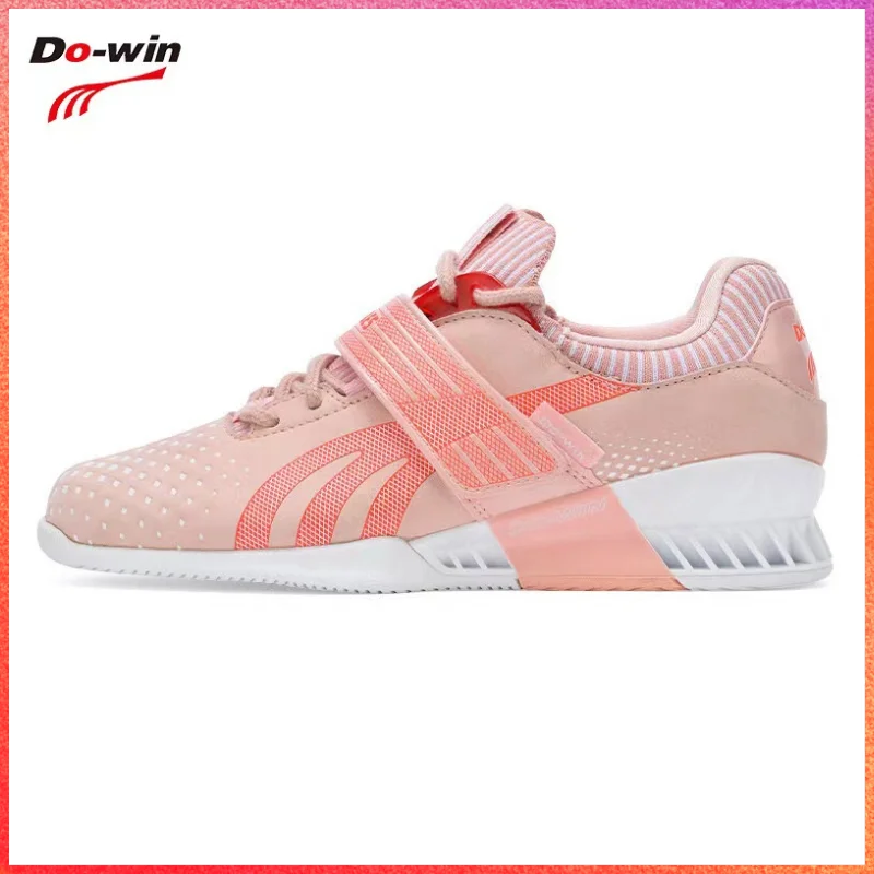 Original Do-win Unisex Pro Weightlifting Shoes High-quality Size 35-47 Gym Squat Deadlift Shoes Band Gym Training Bodybuild Shoe