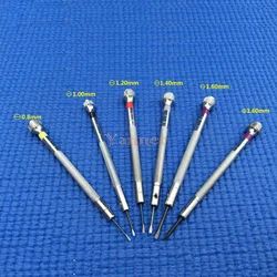 A+ 6 pcs Precision eyeglasses and watch repairing screwdriver set combined flat blade and phillips blade watch repair tool set