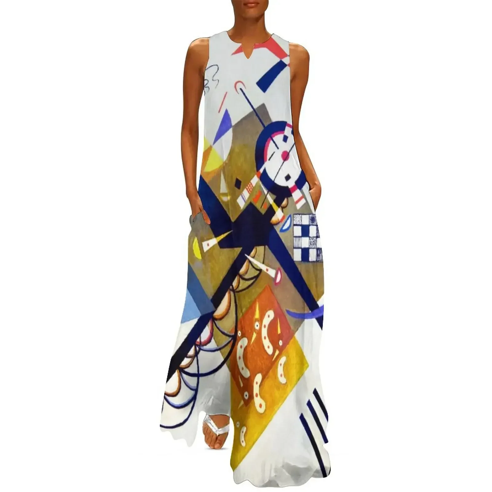 

Wassily Kandinsky - Auf Weiss II Long Dress Women's evening dress dresses for prom dresses for women 2025 Dress
