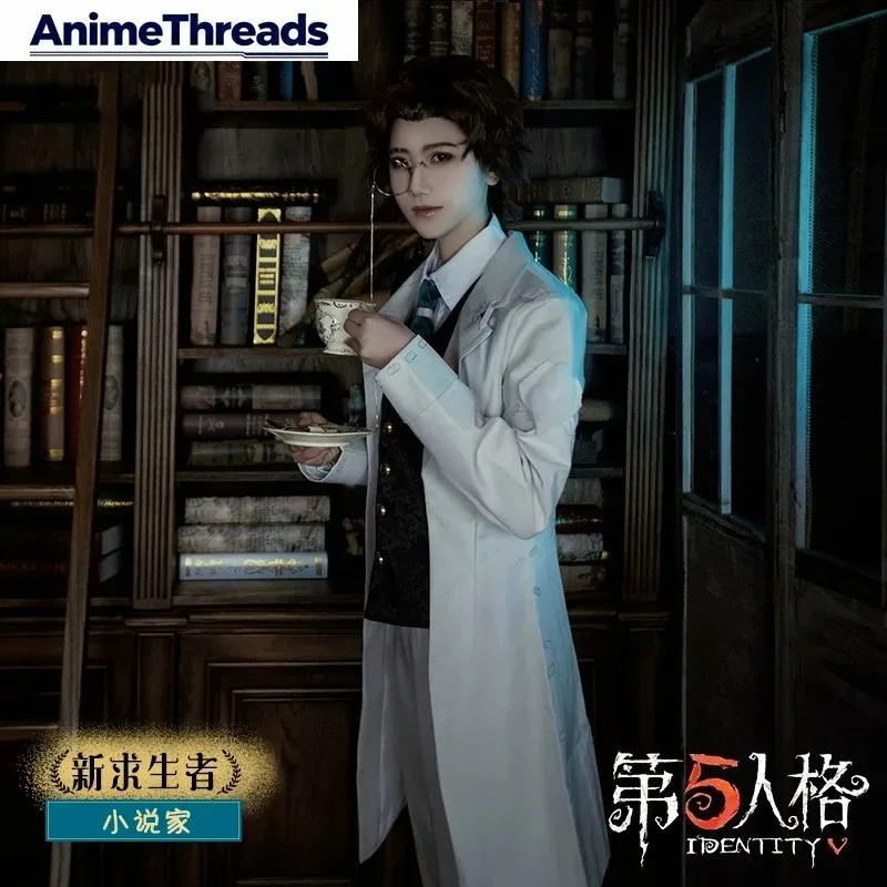 

THREAD Identity V Cos Orpheus Novelist Cosplay Costume Cos Game Anime Party Uniform Hallowen Play Role Clothes Clothing New Full