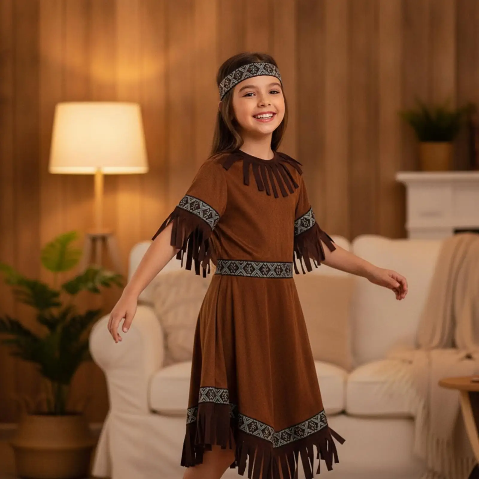 fringe-dress-for-kids-tribal-print-suede-costume-with-headband-for-role-play-party