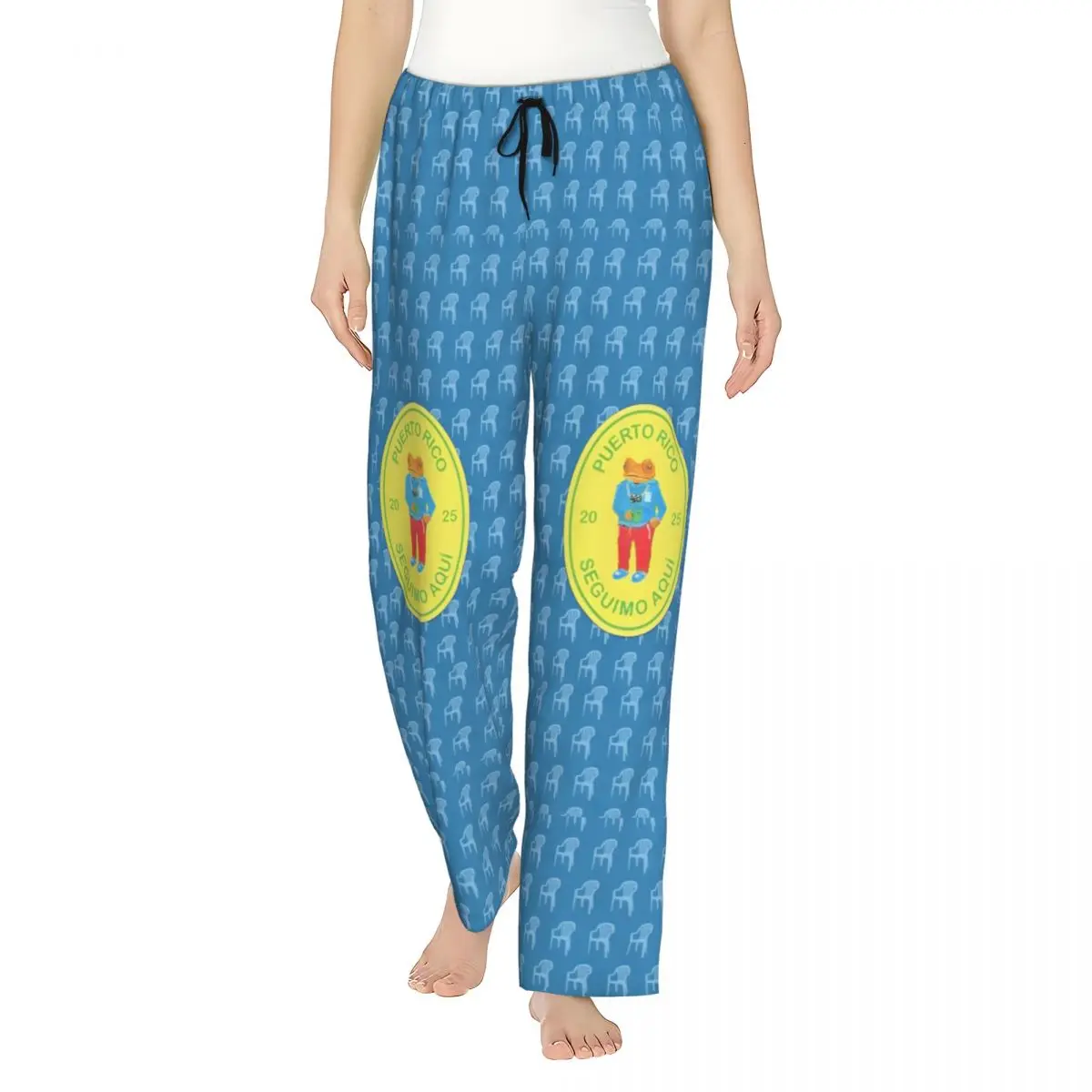 

Women Pajama Pants DTMF Bad Bunny Music Lounge Pants Comfy Pj Bottoms