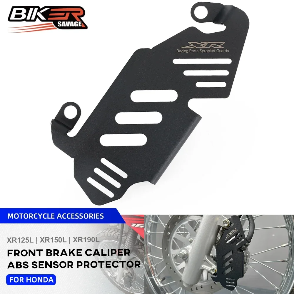 2024 XR150L Front Brake Caliper Protector For Honda XR 125L 150L 190L 2003+ Wheel Sensor Guards Cover Motorcycle Accessories