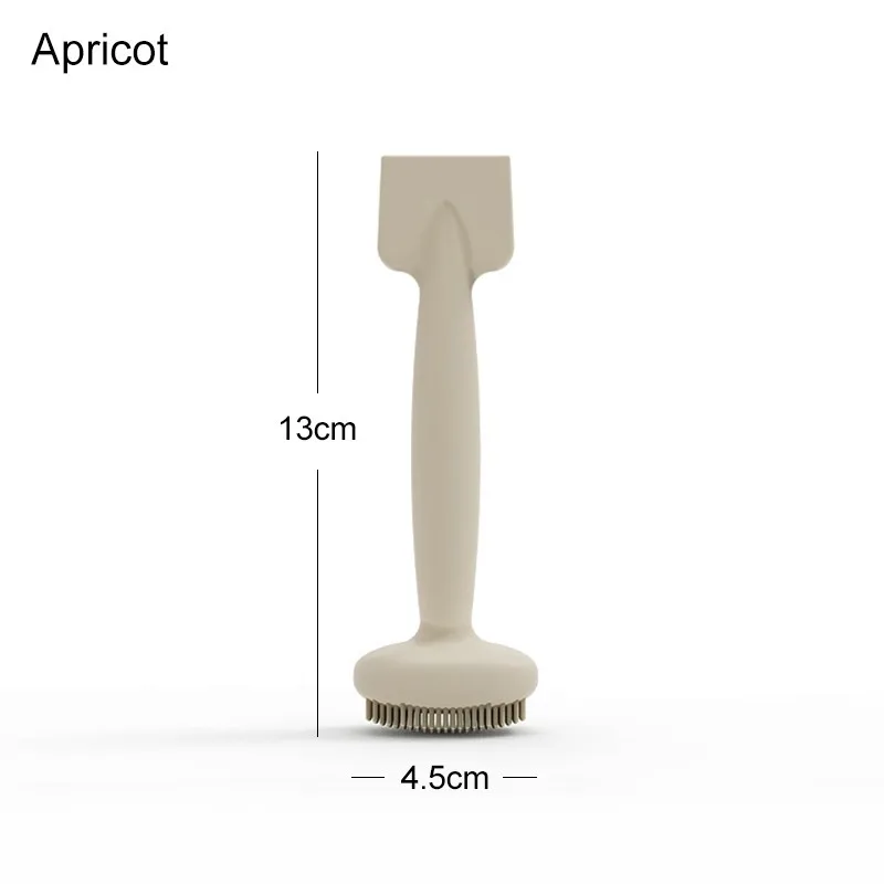 فرشاة قناع سيليكون محمولة برأس مزدوج، أداة تنظيف الوجه، مقشر التنظيف العميق، أداة العناية بالبشرة لتطبيق القناع #6