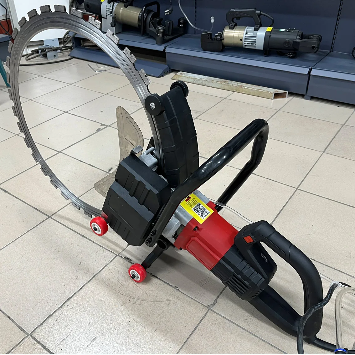 

New-type 220V Concrete Wall Cutting Machinery - Wall Ring Saw / Cutting Saw with Motor As the Core Component