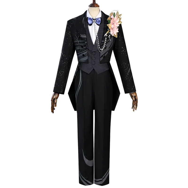 Spiel Liebe Und Deepspace Caleb Erwachsene Männer Cosplay Kostüm Mantel Hemd Hosen Hochzeit Anzug Krawatte Uniform Zubehör Halloween Outfits