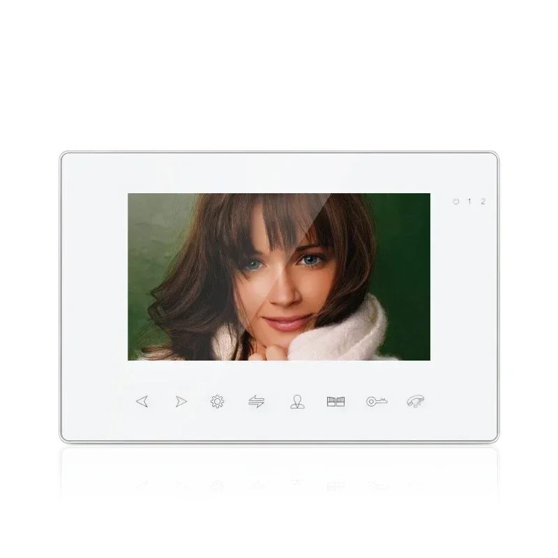 Bcomtech Wasserdichter 7-Zoll-Innenmonitor TCP/IP-Video-Türsprechanlage SIP-Videokamera Intercom Lock Drahtloses Gegensprechanlage