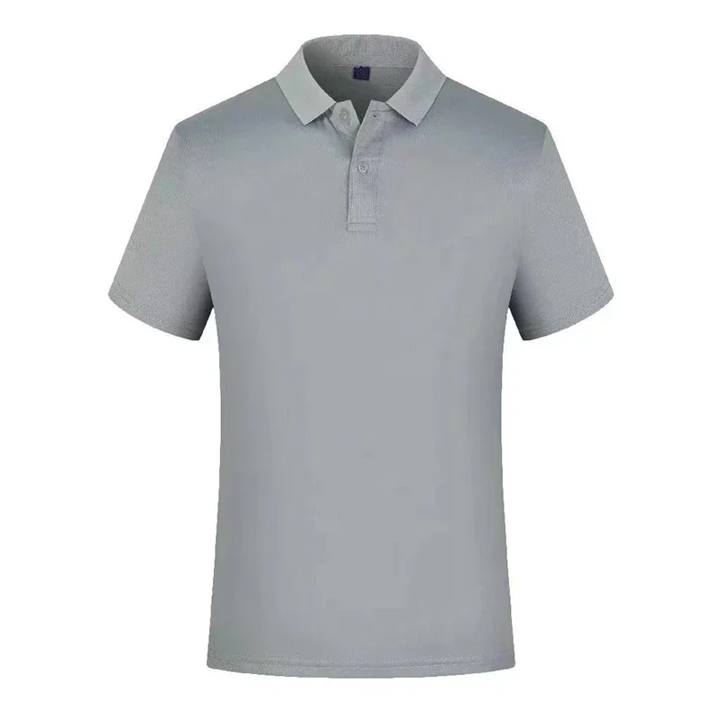 Summer Causal Polo Shirt Custom Logo For Men Women Printed Picture Embroidery Design Quick Drying Personal Staff Working Clothes image 6