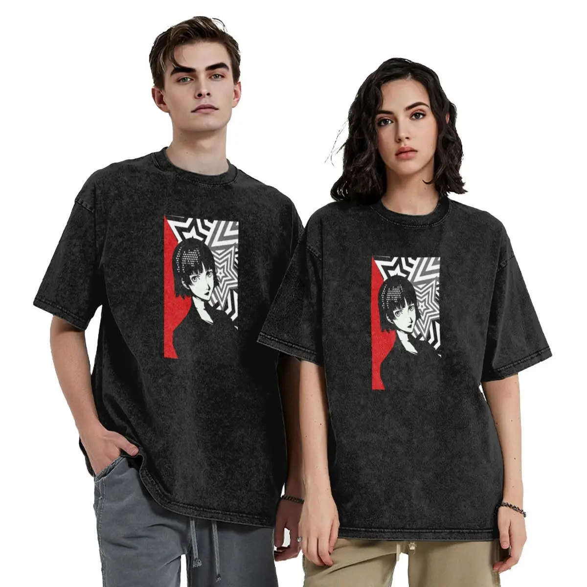 

P5 Makoto Confidant T-Shirt cute clothes vintage clothes funny shirt cotton anime shirt men clothes