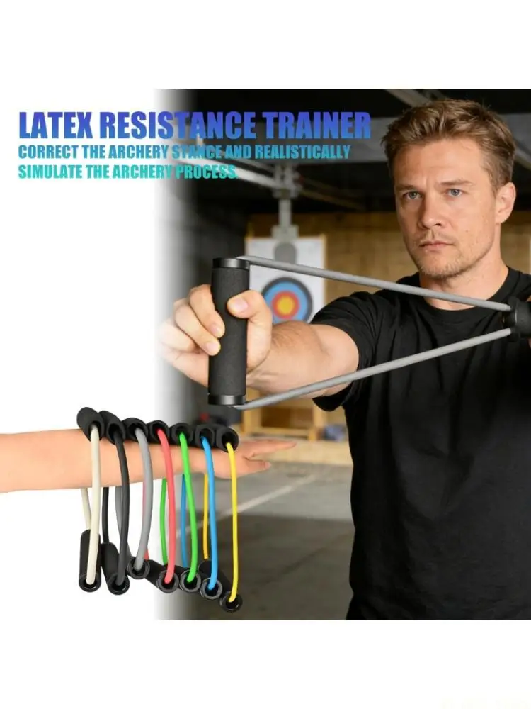 M5TC Precisions Bows Resistance Trainer with Latex Construction for Accurate Aiming and Increased Muscles Power