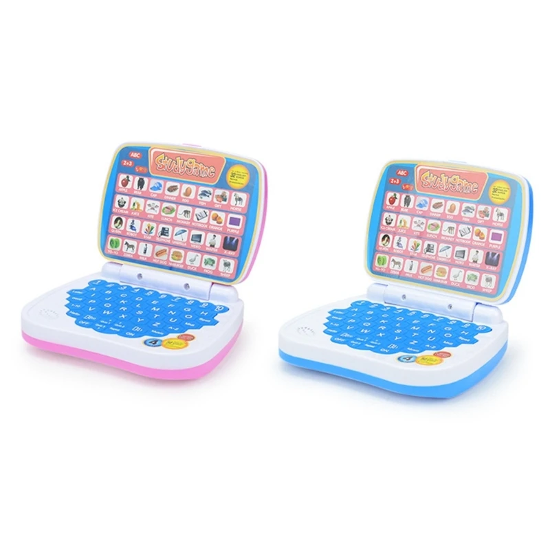 77HD Kids Learning Machine Laptop Toy with Sounds and Music Encourages Letter, Spelling, Number, and Animal Recognition