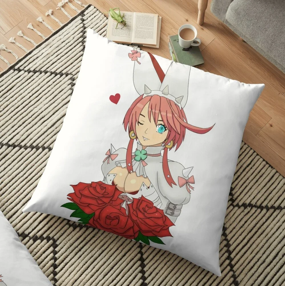 Elphelt Valentine - Guilty Gear Printed Pillowcase Sofa Car Soft Cushion Cover Case Home Decor Accessories