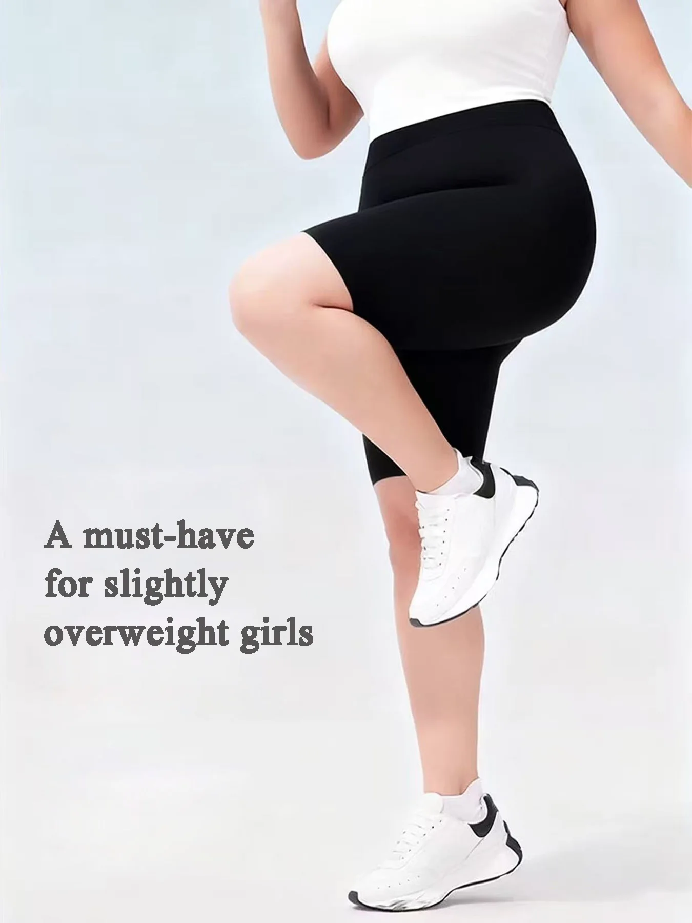 

plus Size Yoga Pants Essential for Curvy Girls Fitness Shorts Suitable for Gym Sports Big Size Workout Shorts for Women