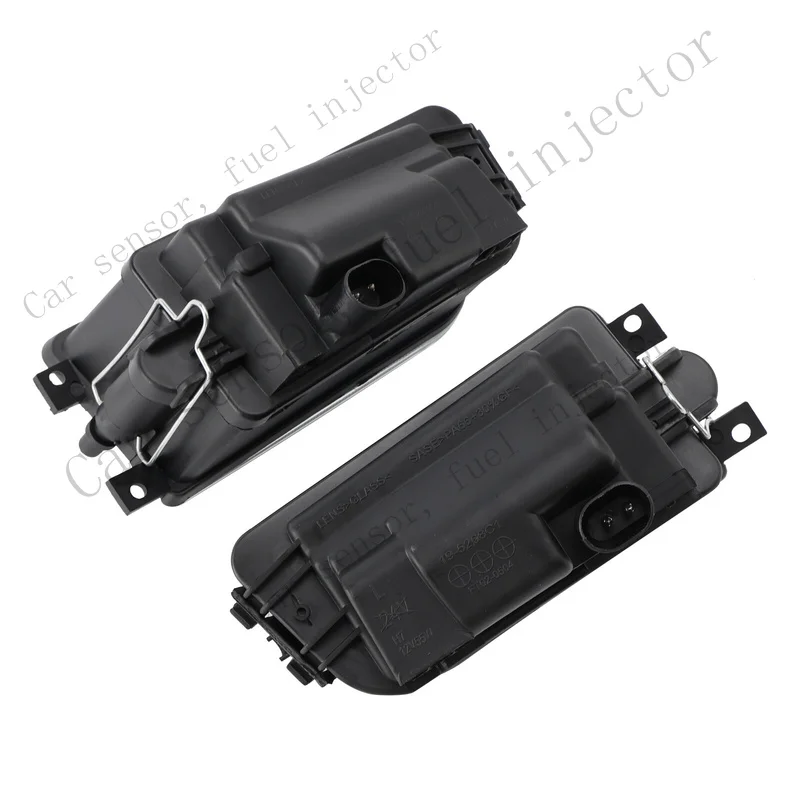Q+ Pair Front Bumper Fog Light Lamp Housing Shell for BMW E39 5-Series 1995-1998 QZ