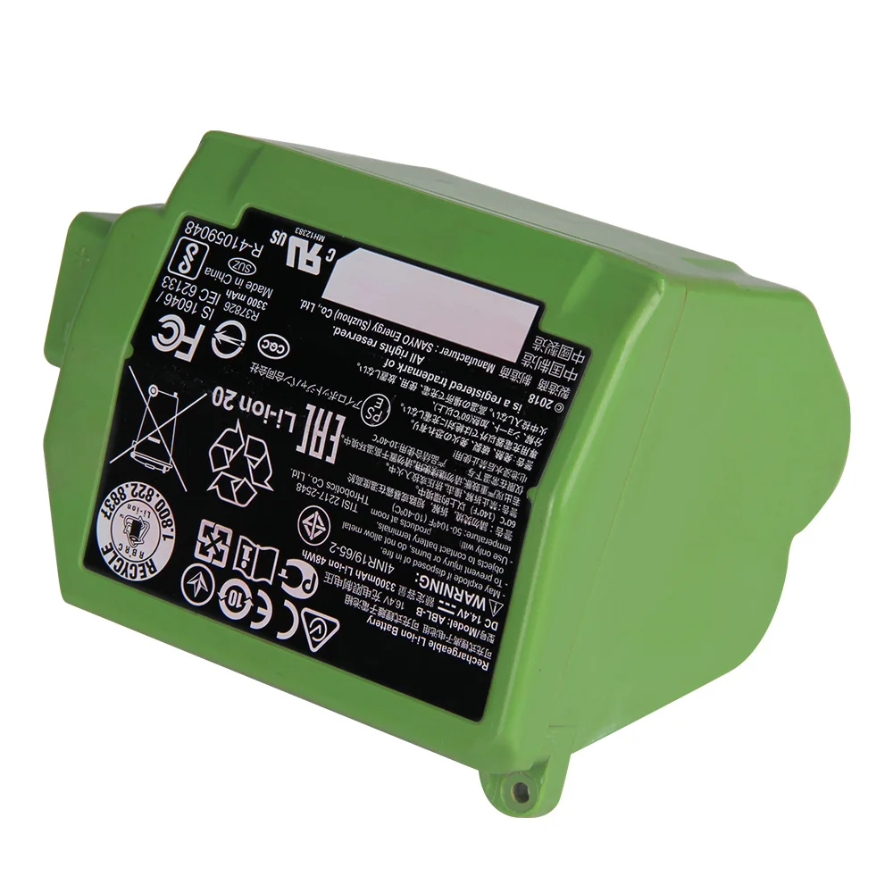 Imagem -03 - Bateria de Substituição Abl-b para Irobot Roomba s9 Mais Recarregável Irobot Bateria 3300mah