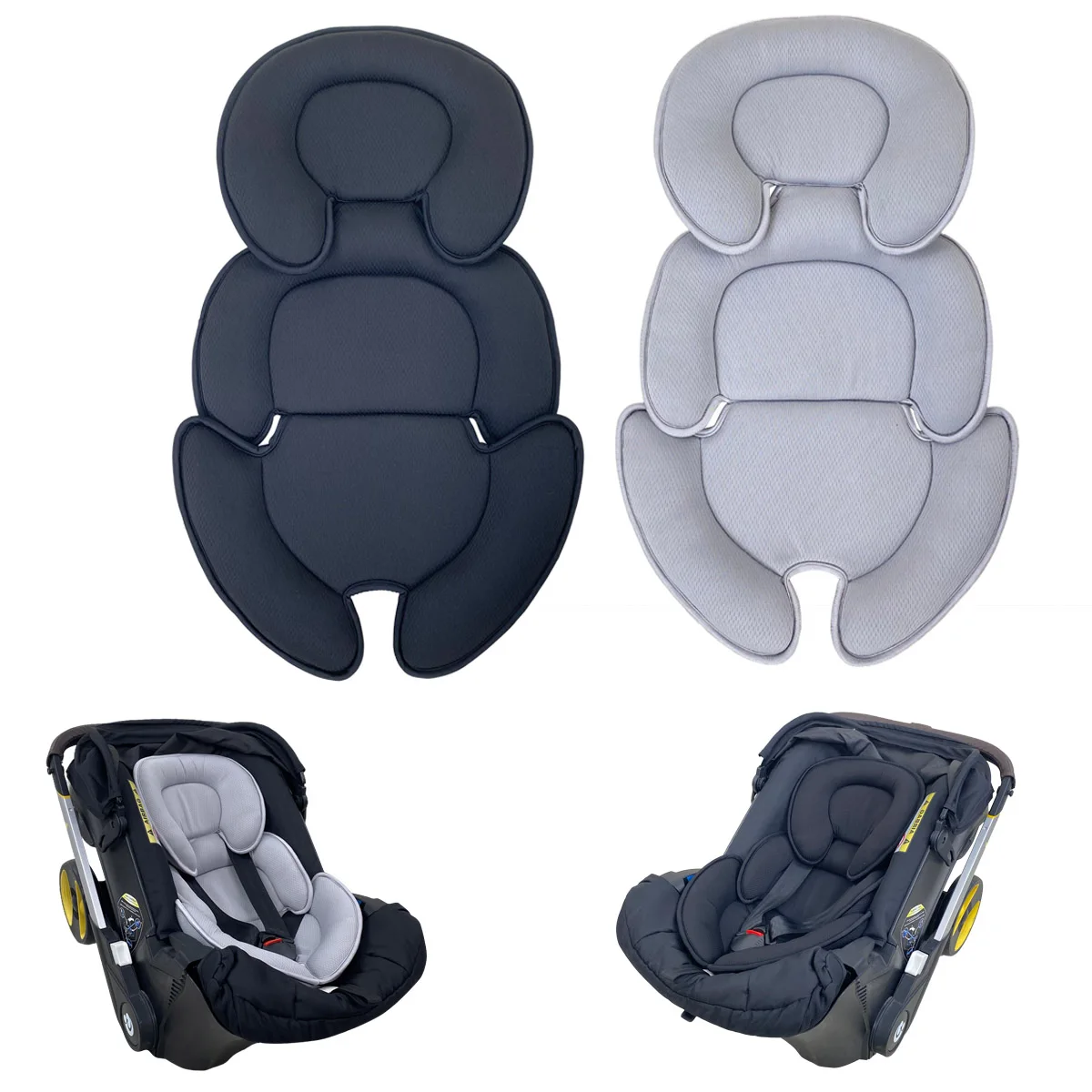 

Universal Baby Stroller Seat Cushion Head and Body Support Pillow Infant Car Seat Insert For Newborn Stroller accessories