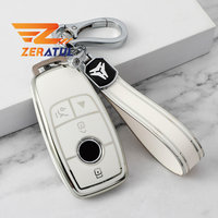 Shell Fob For Mercedes Benz A B C E S G GLB GLC GLE Class GLS W177 W205 W213 W222 G63 X167 E200 E300 AMG TPU Car Key Cover Case