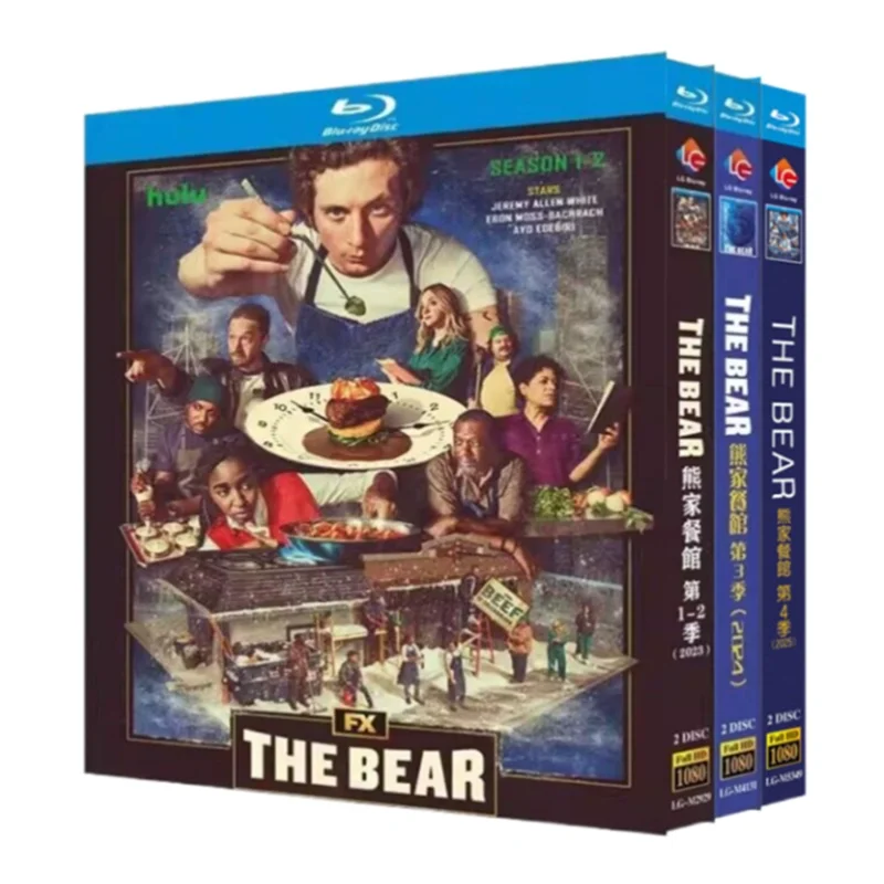 

The Bear Season 1-4 Blu-ray Disc