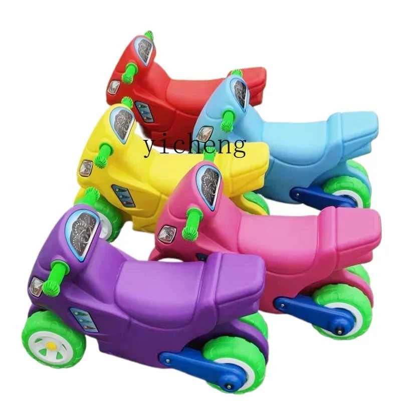 

ZF Kindergarten Motorcycle Rocking Horse Children Walker Car Scooter Luge Toys