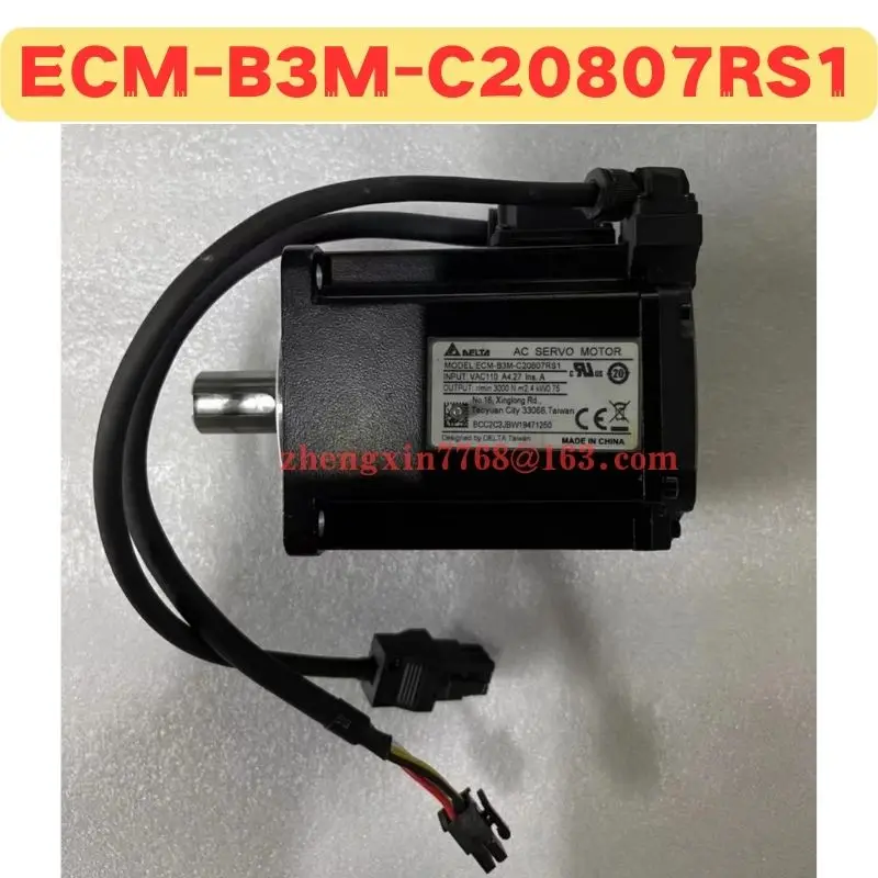 Used Servo Motor ECM-B3M-C20807RS1 ECM B3M C20807RS1 Normal Function Tested OK