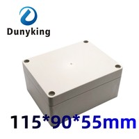 ABS Waterproof Box Electronic Safe Case Plastic Boxes 115X90X55mm Wire  Junction Box Plastic Organizer IP67 Waterproof Enclosure