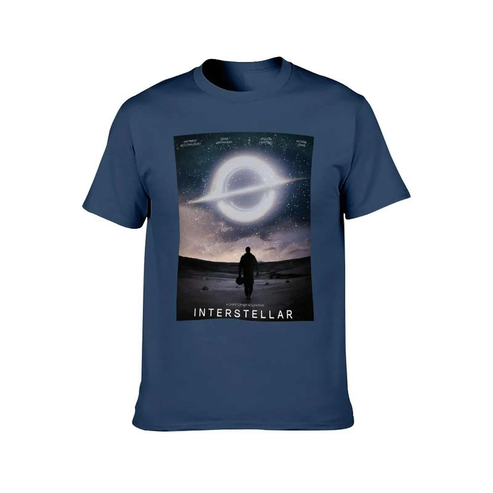 interstellar T-Shirt mens graphic t shirts man t shirts for men casual t shirt personalised T-Shirt