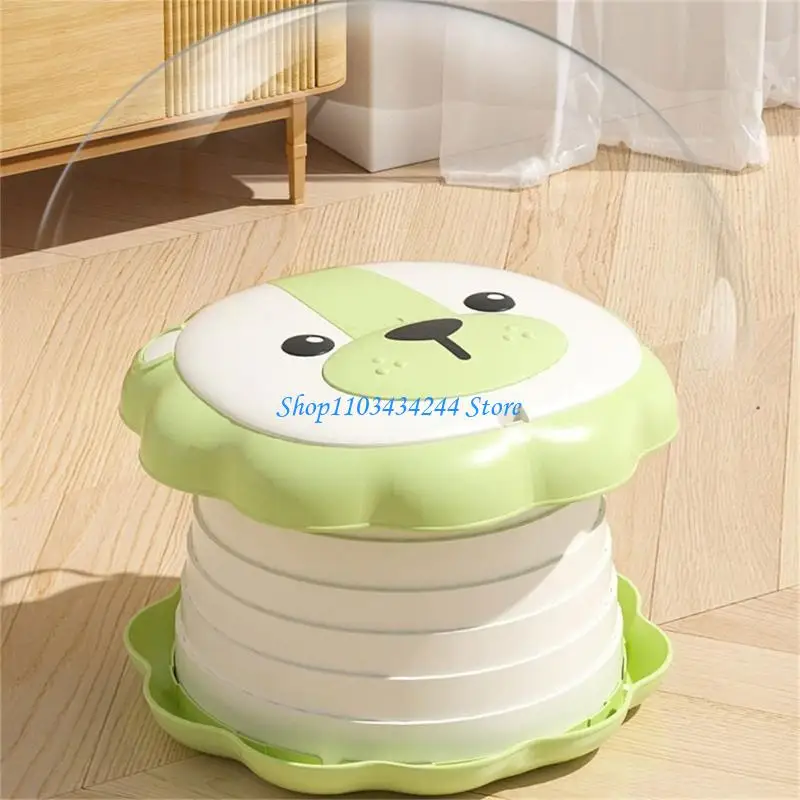 변기 훈련 좌석 어린이를위한 접이식 변기 의자 신생아 아기 어린이 여행 화장실 변기 캠핑카 트레일러 휴대용