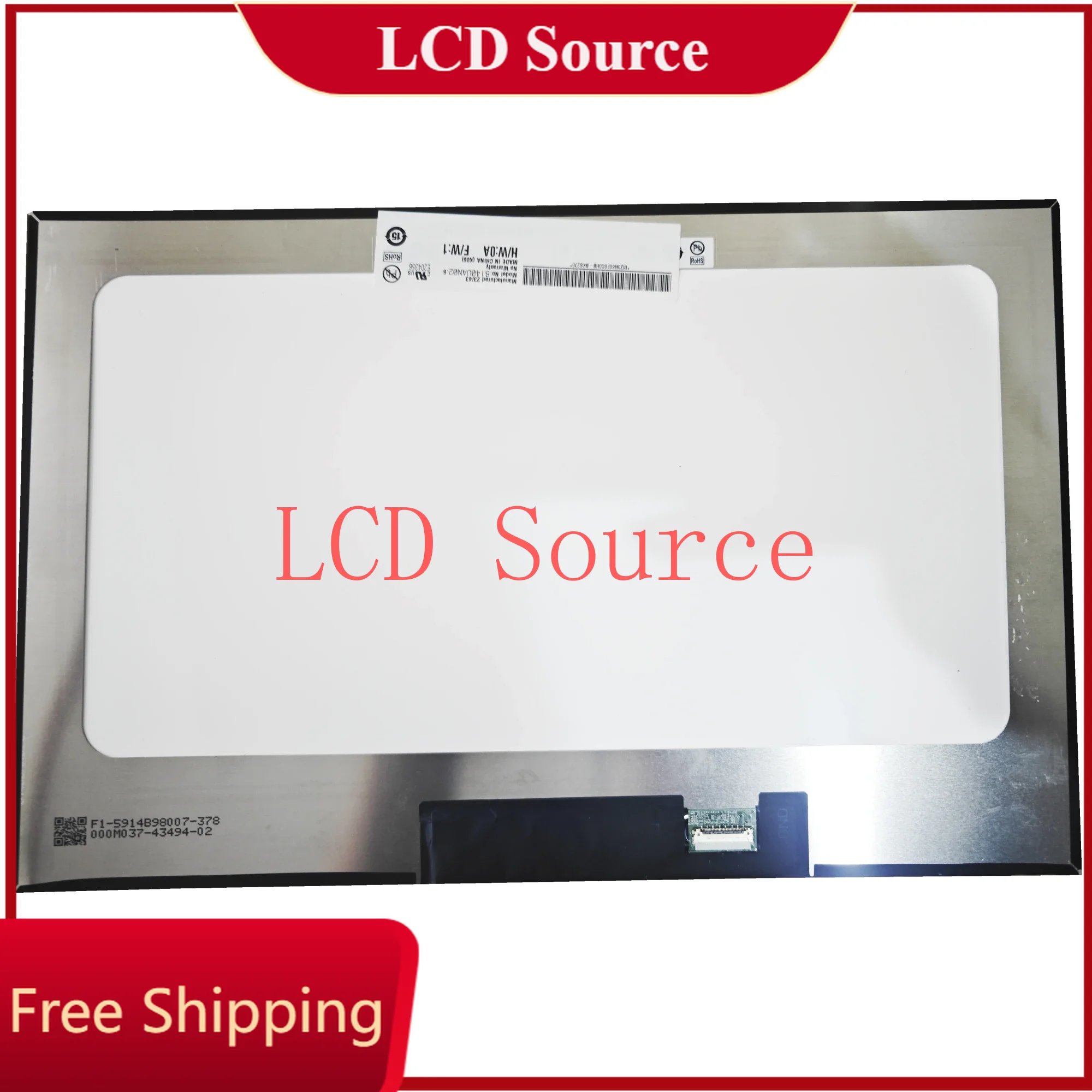 

B140UAN02.6 IPS 14.0 inch Laptop 1920x1200 30 pins EDP Panel Display Matrix Replacement LCD Screen