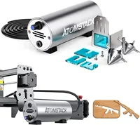 ATOMSTACK F30 Air Assist Pump La ser Cutting Compressor 10-30L/Min Airflow For  Engraver Fast Filter Smoke Smooth Cut Edges