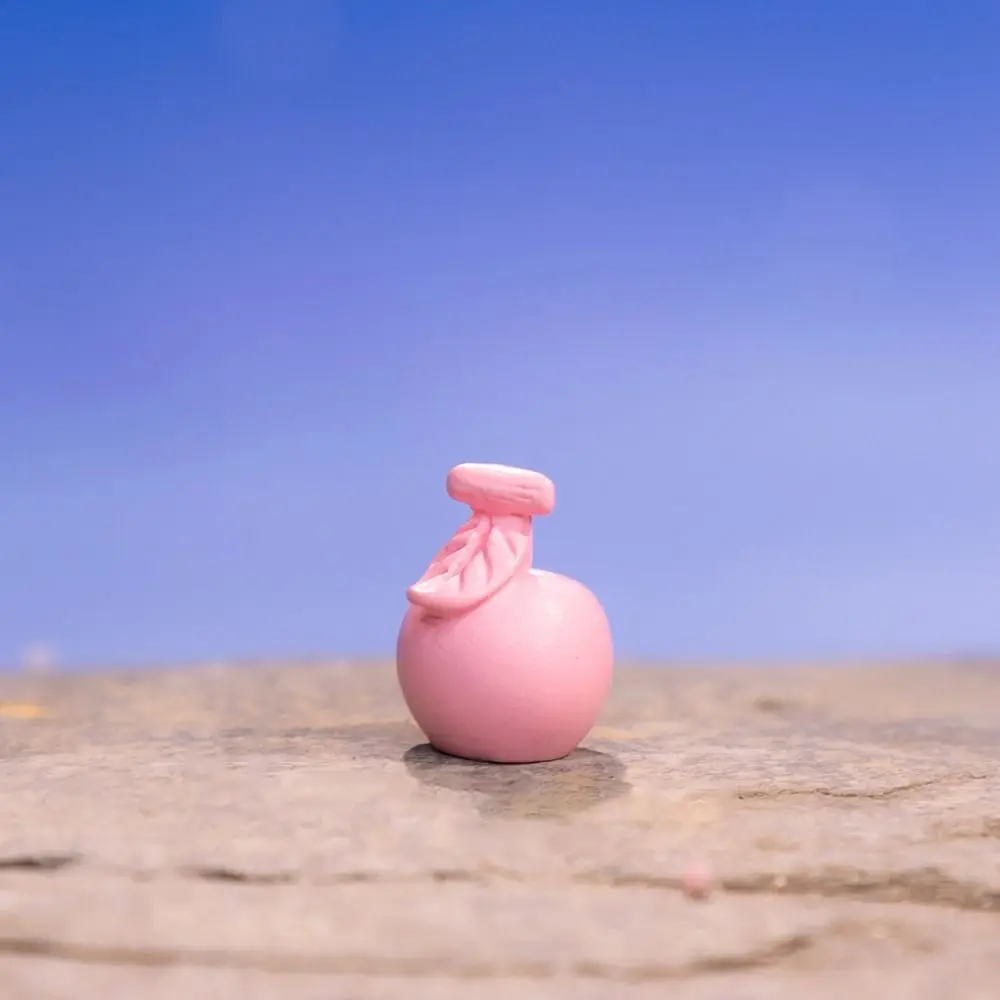 Decorative Mini Pink Deer Statue Cute Pink Deer Miniatures Pink Deer Micro Landscape Resin Pink Deer Home Desktop