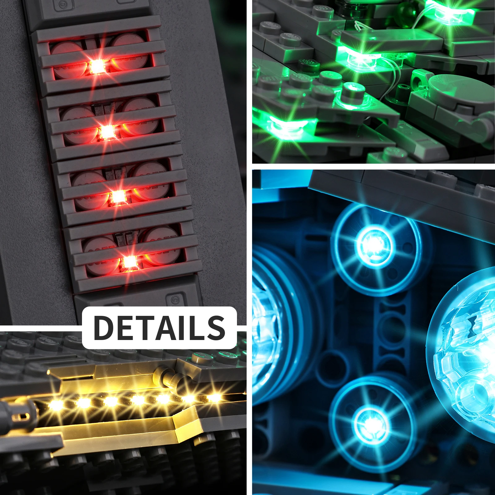 

Led Light Kit for LEGO Imperial Star Destroyer 75394 Building Blocks