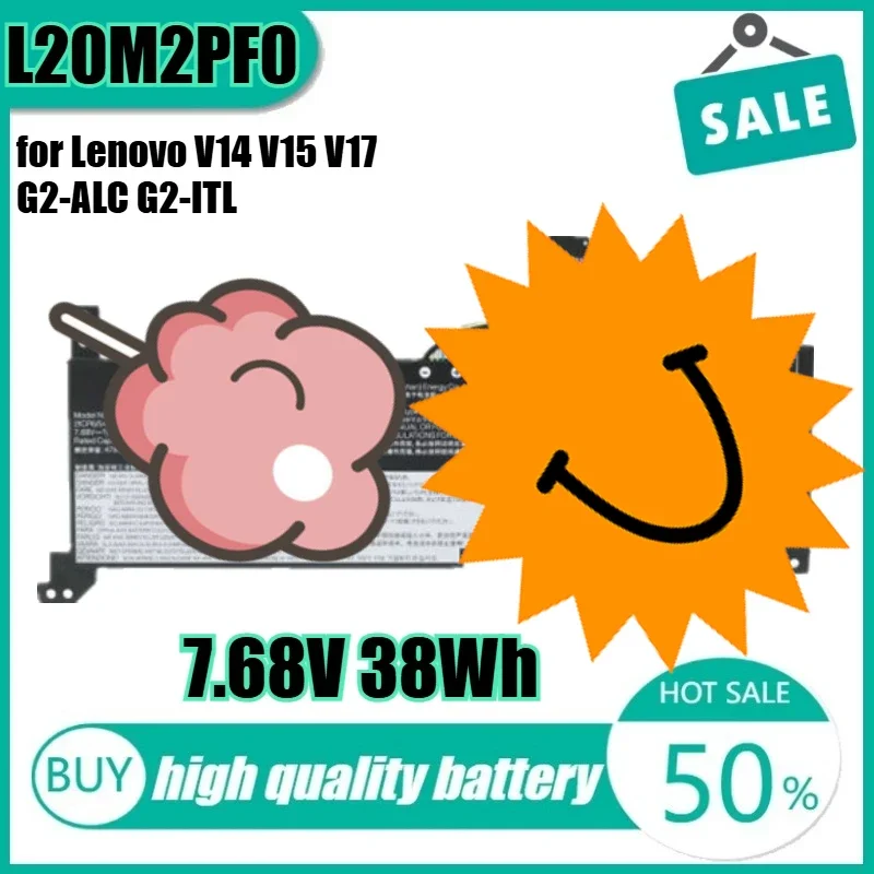 

L20M2PF0 / L20L3PF0 Laptop Battery for Lenovo V14 V15 V17 G2-ALC G2-ITL L20L2PF0 L20B2PF0 L20M3PF0 L20C2PF0 L20C3PF0