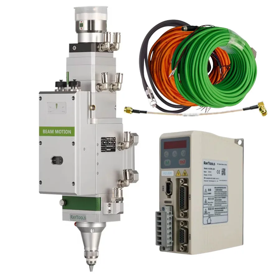 Raytools BM110 3.3KW fiber laser cutting head automatic focusing 2D plane 3D pipe cutting