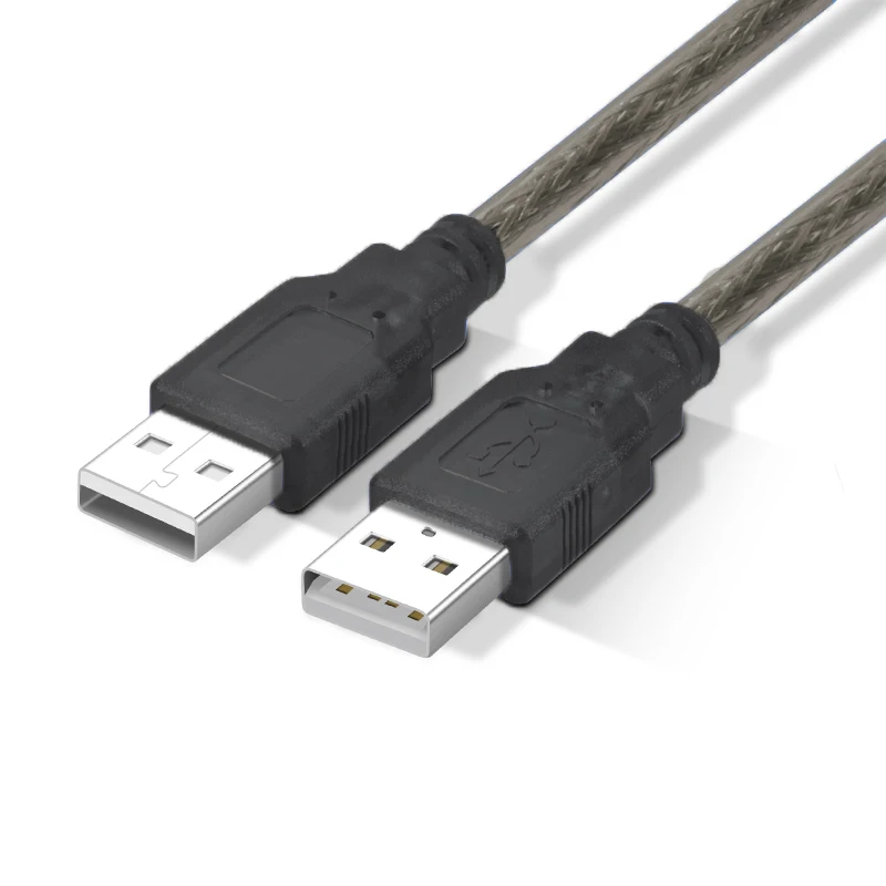 كابل تمديد USB ذكر إلى ذكر 3m/5m/10m/20m/30m/40m معدات تصحيح آلة الكمبيوتر المطولة كابل ذكر إلى ذكر