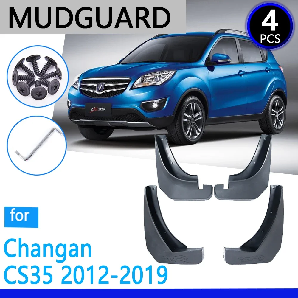 

Mudguards fit for Changan CS35 2012~2019 2013 2014 2015 2016 2017 2018 Car Accessories Mudflap Fender Auto Replacement Parts