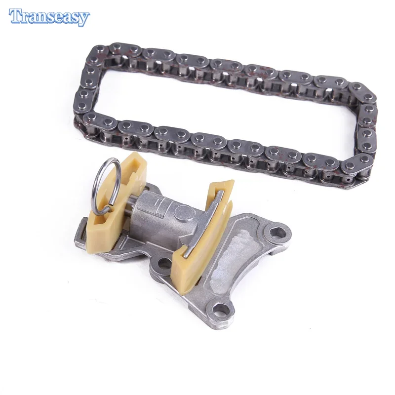 2PCS Timing Chain Tensioner With Chain KIT Suit 06F109217A 06F109088J 06D109229B FOR AUDI A4 VW JETTA 2.0T EOS