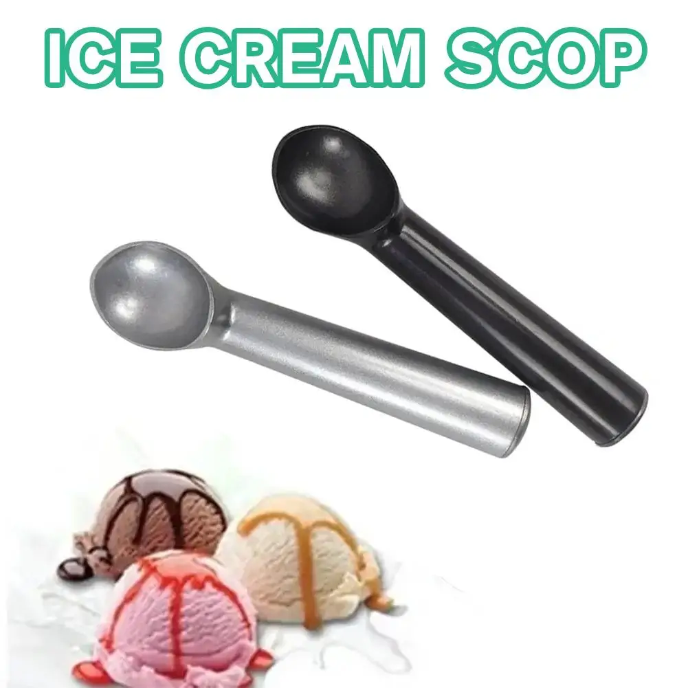 Stainless Steel Ice Cream Spoon Portable Nonstick Anti-Freeze Cream Kitchen Ice Tools Home Scoop Accessories Ice Cream O6V9