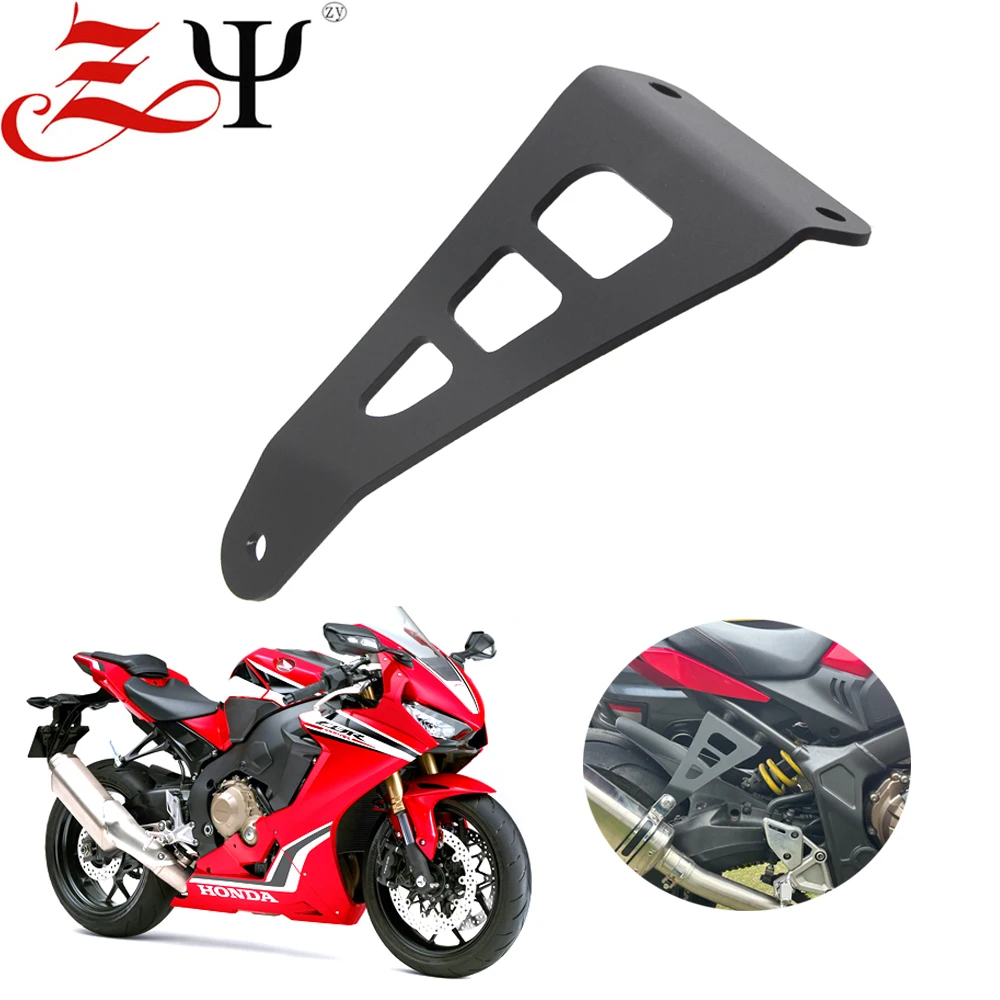 Rear Foot Pegs Footrest Blanking Plate For HONDA CBR1000RR-R SP Fireblade 2020 2021 Motorcycle Exhaust Hanger Bracket