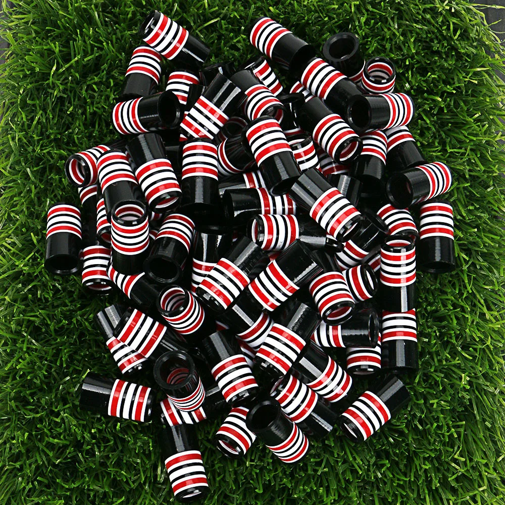 10 sztuk plastikowe Golf Ferrules rozmiar 0.370 Golf rękawem Ferrule dla Golf żelazka wysokiej jakości klub wały akcesoria 9.45x25x13.46mm