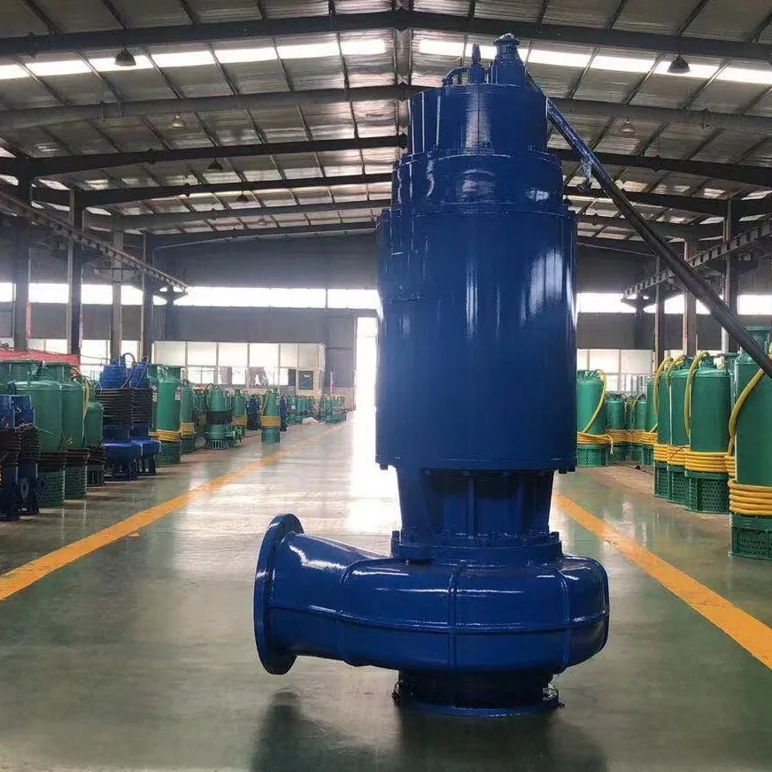 Pompa Pengangkat Lumpur Air Kotor, Pompa Sentrifugal Submersible untuk Pengeringan, Pompa Submersible Limbah 22Kw untuk Dijual