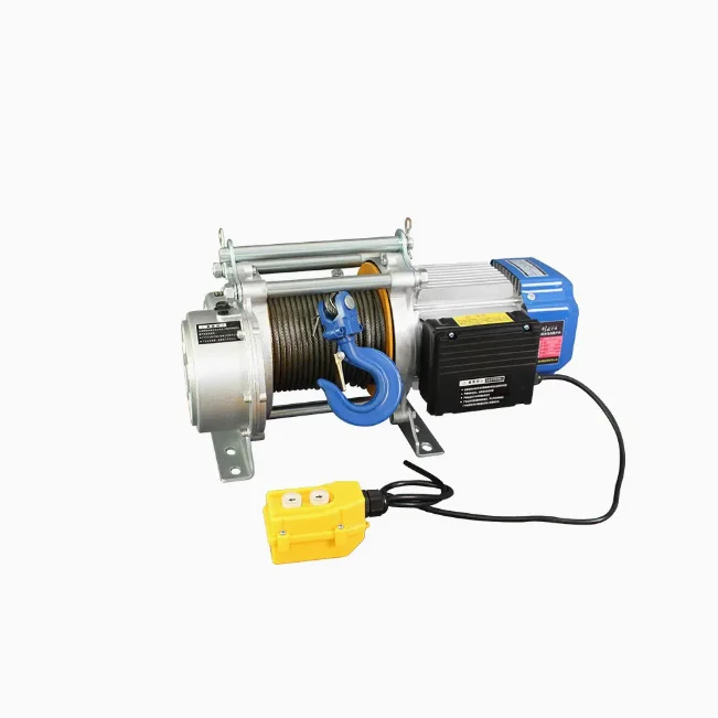 KCD Model Electric Hoist 220 V 3P380V  Winch 30M Lifting Height 1.2Ton Capacity Industrial Lifting Tool