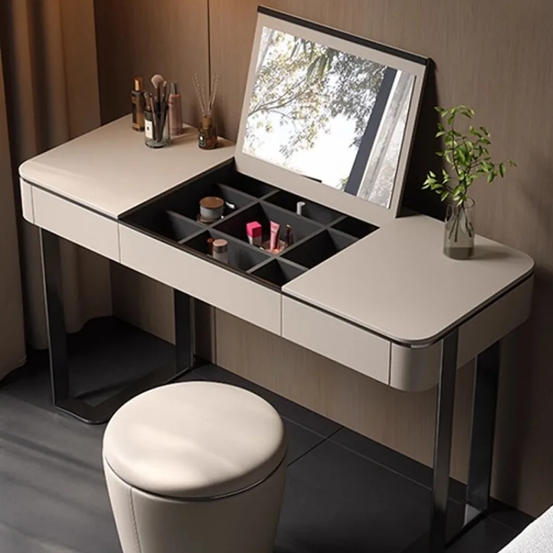 

Органайзер для ювелирных изделий, туалетный столик, дизайн для макияжа, скандинавские украшения, туалетный столик, роскошная полка, аксессуары для дома Penteadeira