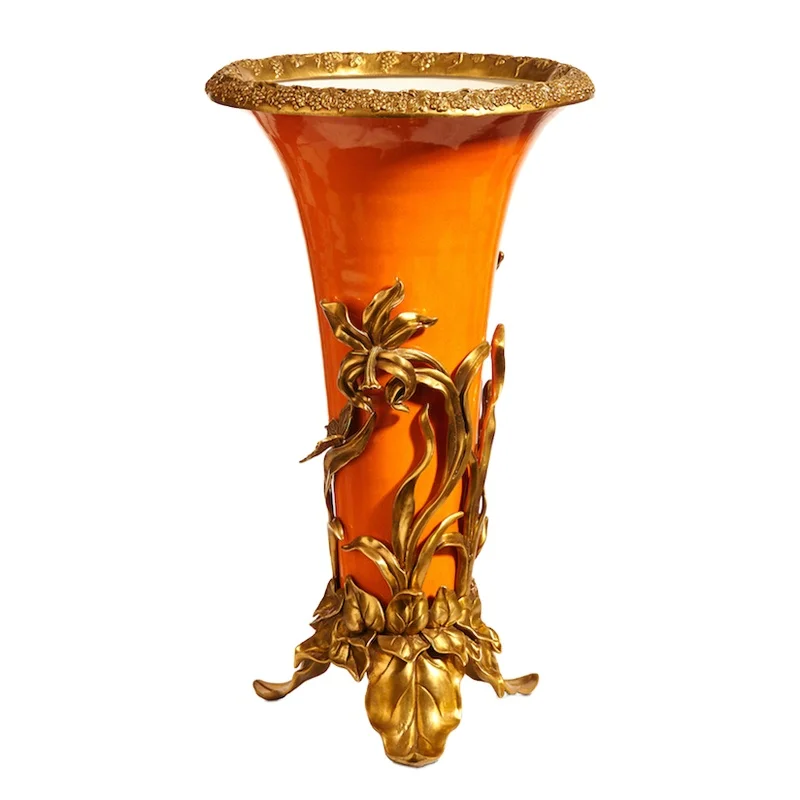 

Small luxury ceramic vase, gift wedding home office decoration