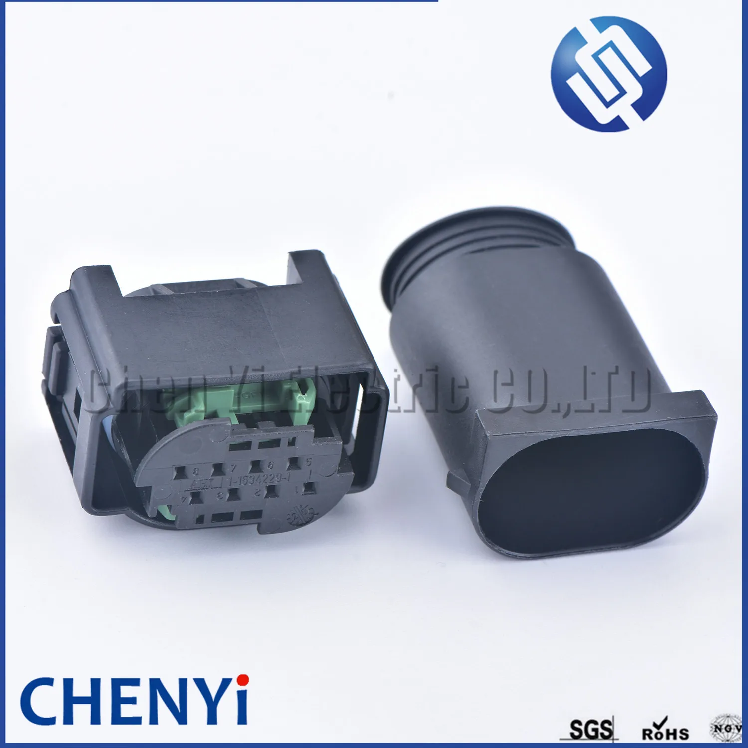 8 Pin 1-1534229-1 ACC Electric Eye Radar Sensor Plug Lane Change Assist Controller Connector 4F0972708 4F0 972 708