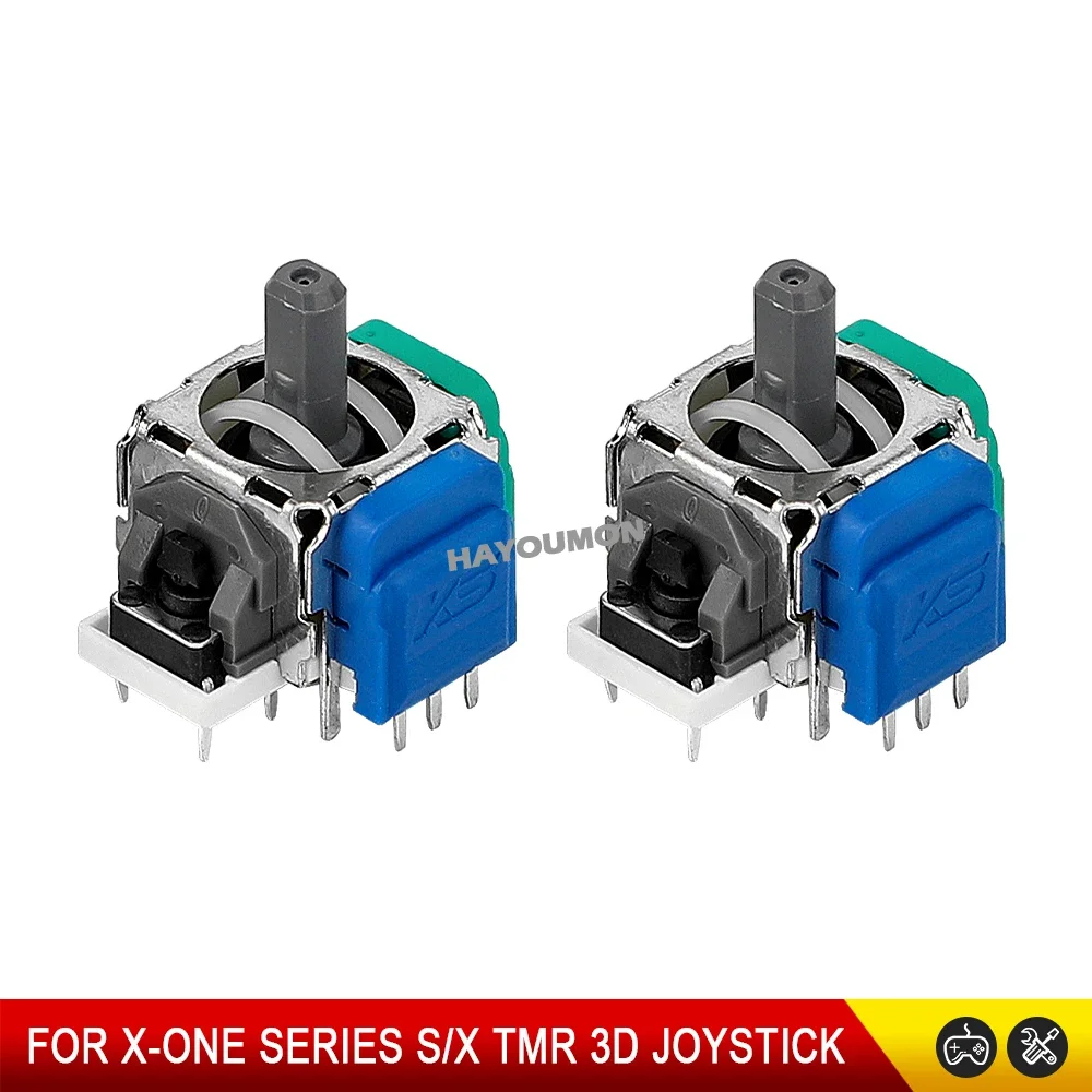2/10 Stück K-Silver TMR Elektromagnetischer Joystick für PS4 PS5 Xbox Series S X Controller Modul Magnetischer Sensor 3D Analog-Stick