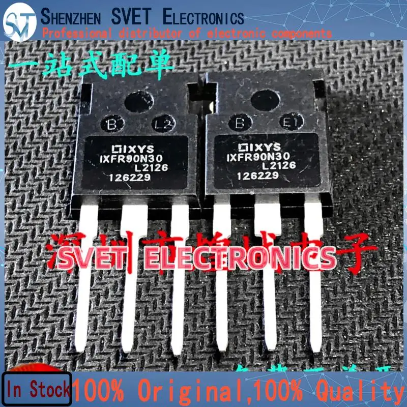 10PCS/lot  IXFR90N30  TO-247 MOS 300V 75A  Original In Stock Fast shipping