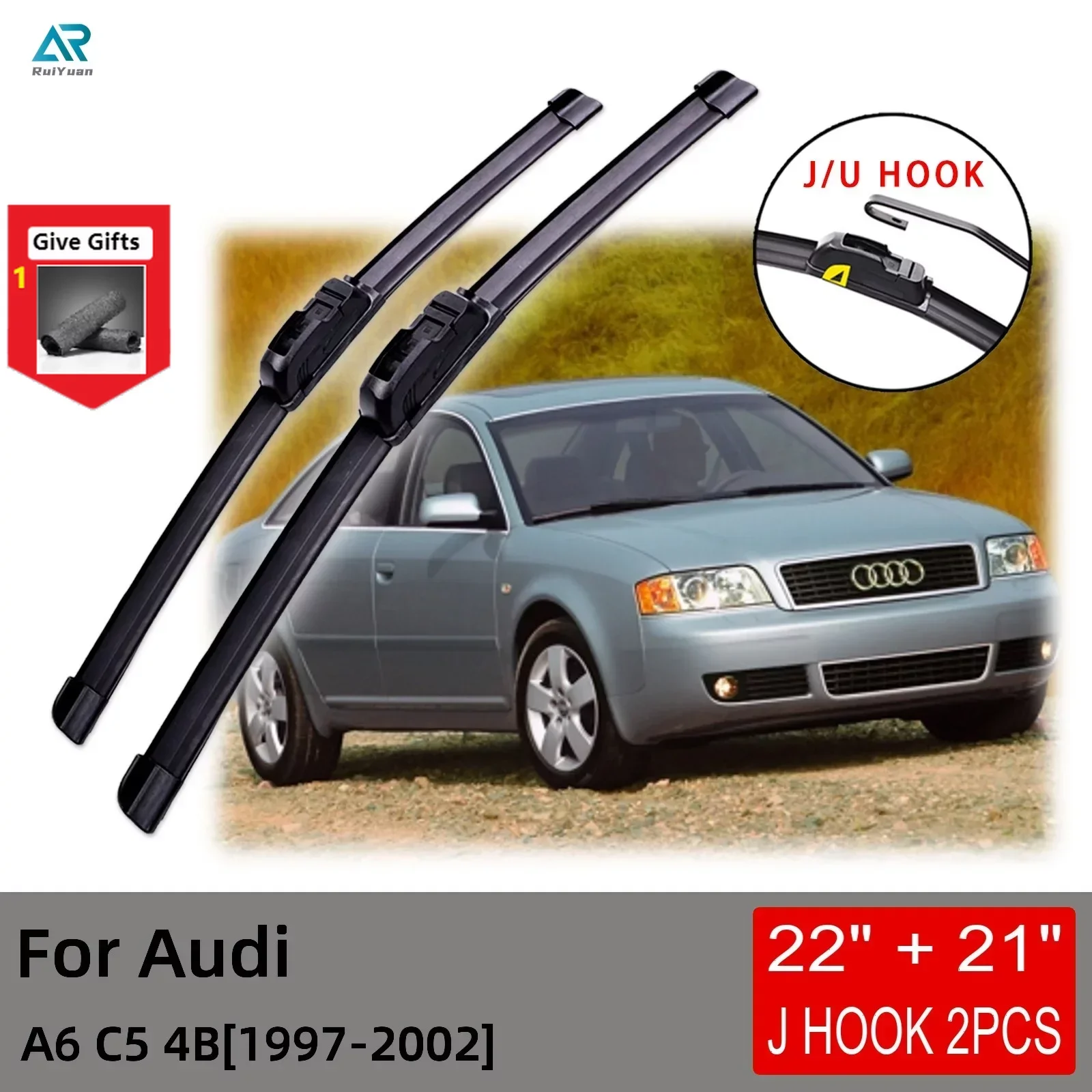 

Щетки стеклоочистителя для Audi A6 C5 4B 1997 1998 1999 2000 2001 2002