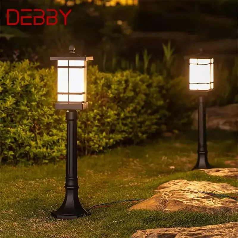 

Классический уличный светильник для газона DEBBY, светодиодный водонепроницаемый электрический дом для виллы, сада